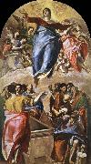 El Greco The Assumption of the Virgin oil painting on canvas